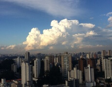 Udsigt over Sao Paulo
