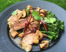 Ribyeye med citrongræs