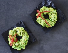 Grønne cornflakes-kranse