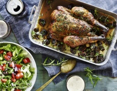 Ale-marineret frilandskylling