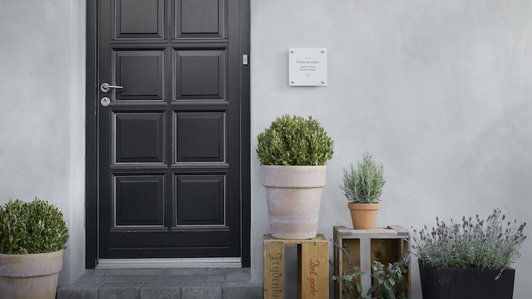 Dørskilt med personligt design