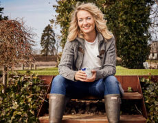 Annette Heick i haven