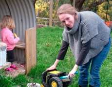 Farlige edderkopper bekymrer ikke familien