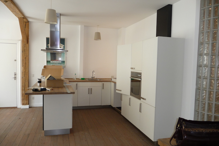 Før-foto fra lejligheden