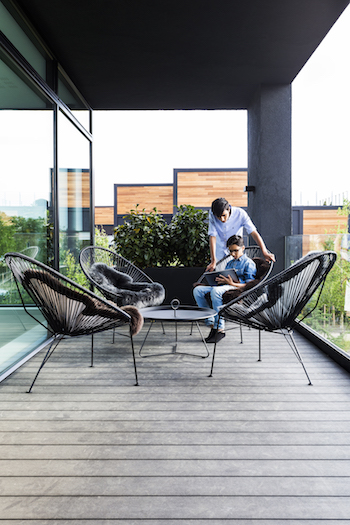 Det flotte svævende hus