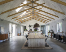 Den flotte bondegård indefra