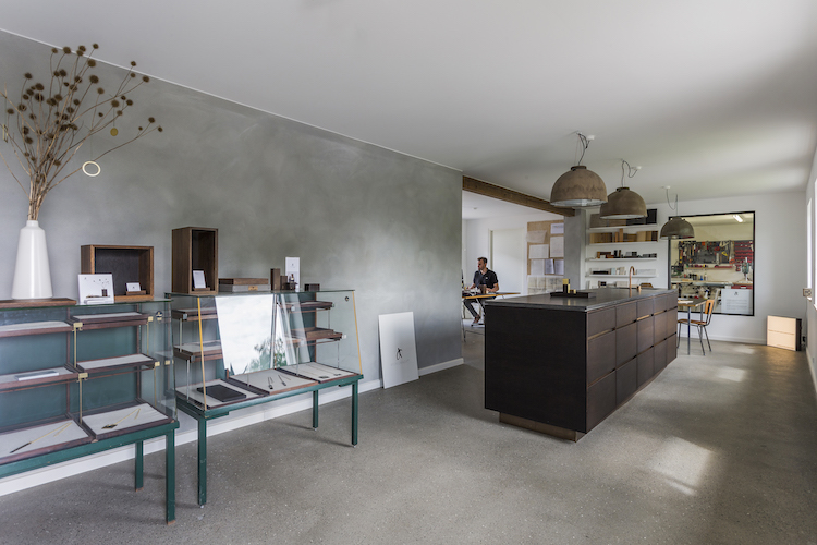 Tegnestue, værksted og showroom