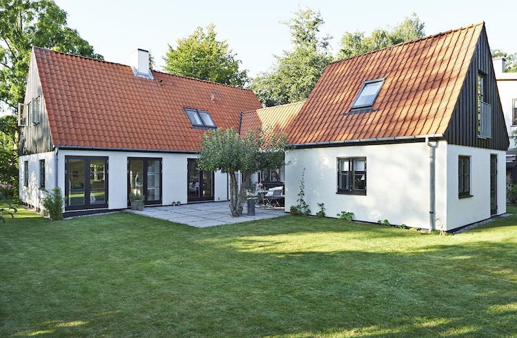 Husets nye tilbygning