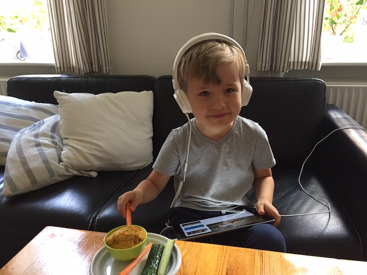 Jens Emil elsker græskarhummus