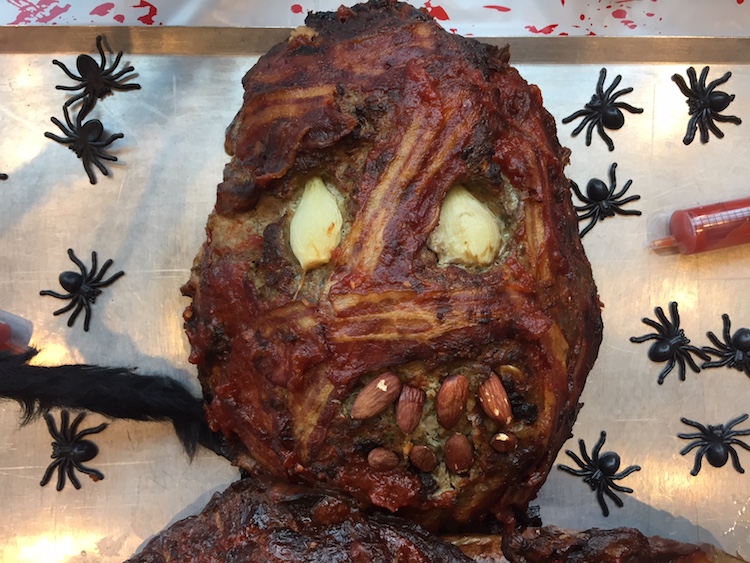 Det færdige zombiehovede