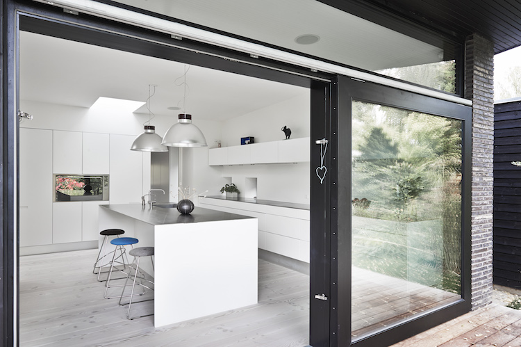 Køkkenet set udefra