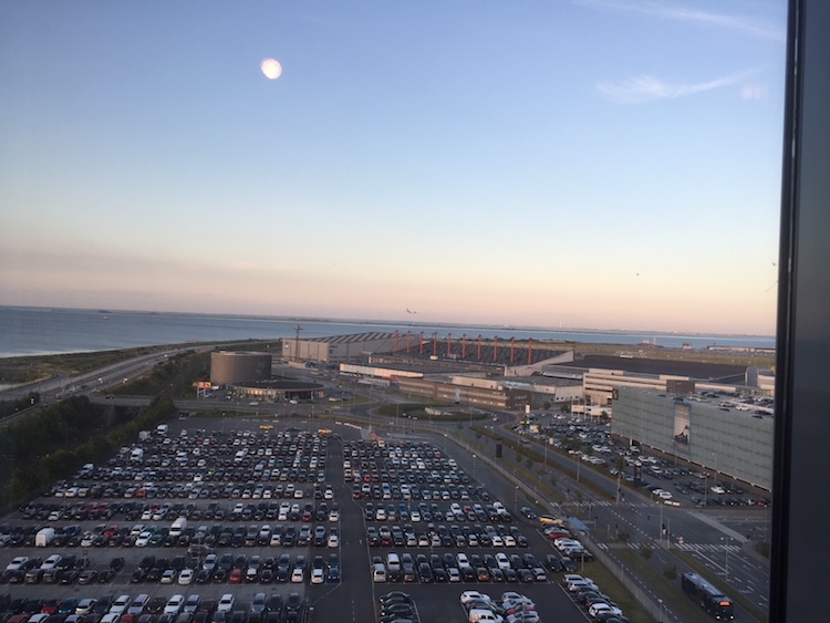 Udsigten fra hotelværelset