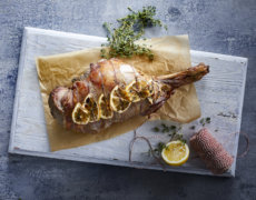 Citronmarineret lammekølle