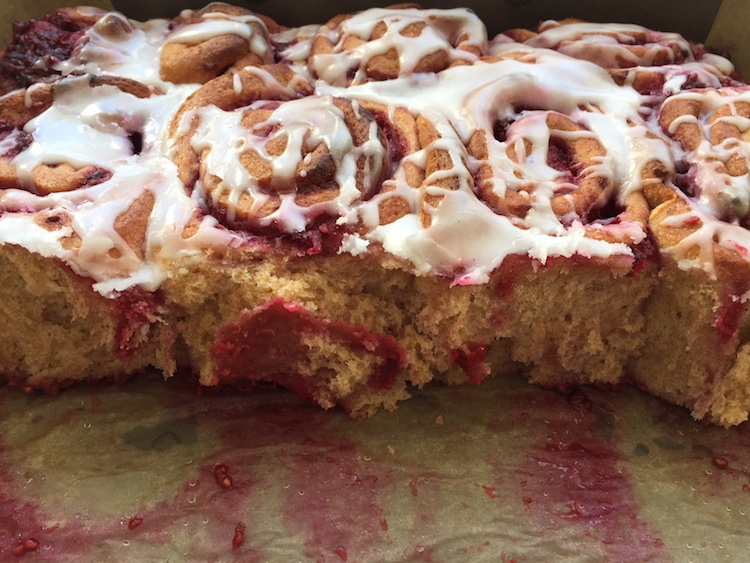 Lækre hindbærsnegle