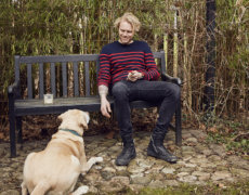 Felix Smith med sin hund