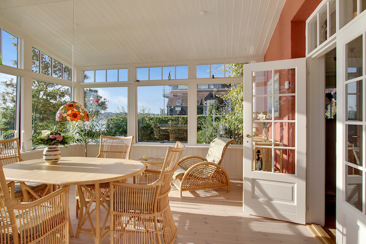 Indretning af udestuen