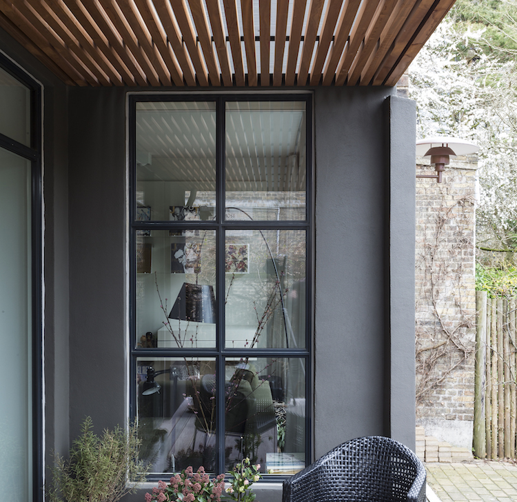 Listeloft over terrassen