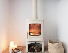 Smuk cremefarvet engelsk ovn