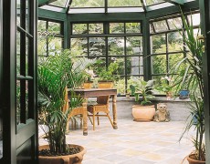 Flot og moderne orangeri