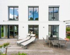 Træterrassen skal beskyttes mod vejret