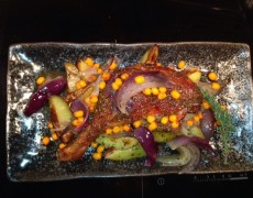 Andelår med rødløg og havtorn