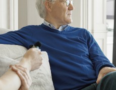 Morten Olsen i sit hjem