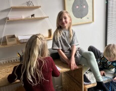 Børn i multihjørne