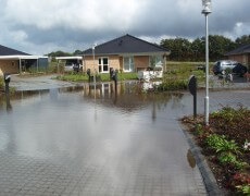 Overløb fra faskine