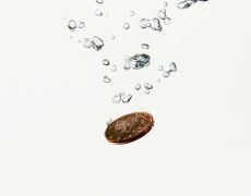 Pengene ryger i kloaken