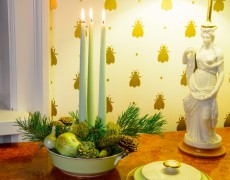 Dekoration i Dagmarskål